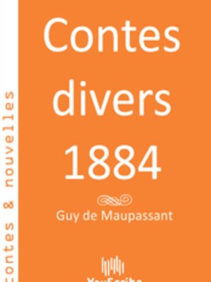cover image of Contes divers 1884